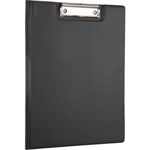 Kapaklı Sekreterlik A4 Pvc 100 Yaprak Kapasiteli A4 Clip Board 24x32 cm. Siyah
