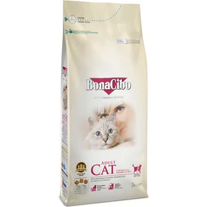 Bonacibo Adult Cat Tavuklu (Hamsi ve Pirinç Eşliğinde) Yetişkin Kedi Maması