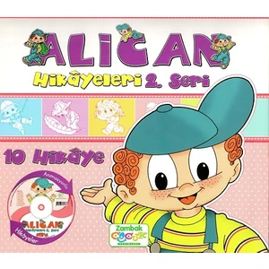 Alican Hikayeleri 2. Seri (10 Kitap) + DVD