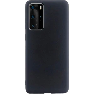 Huawei P40 Pro Kılıf Premier Silikon Esnek Koruma Siyah