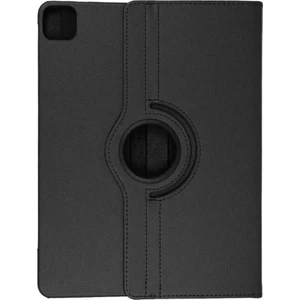 Apple iPad Pro 12.9 2020 4.Nesil Kılıf 360 Dönerli Standlı + Kalem Siyah