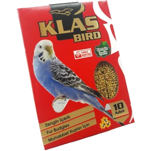 Klas Bird Muhabbet Kuşu Kraker 10'lu