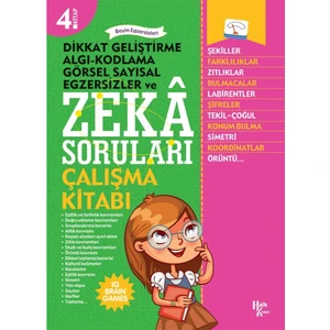 Zeka Soruları 4.Kitap-Çalışma Kitabı