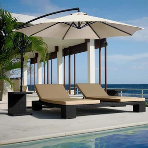 Makaralı Katlanır Gölgelik 8 Telli Ampul Şemsiye