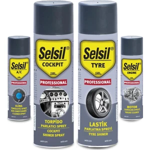 Genel Bakım Sprey Seti 4'lü