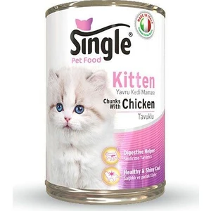 Kitten Tavuklu Yavru Kedi Konservesi 415 gr