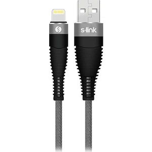 Swapp SW-C685 1.2 mt 3A Lightning Gri Şarj Kablosu
