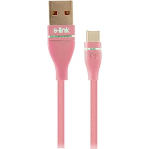 Swapp SW-C740 1 mt 3A Type-C Rose Gold Şarj Kablosu