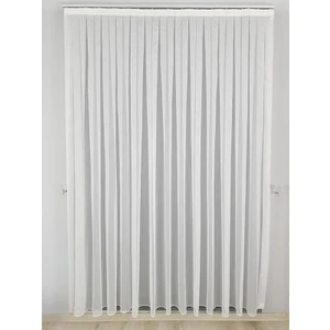 Kendinden Desenli tül perde Ekru 1'e 3 Pileli ET3010 100 x 260 cm