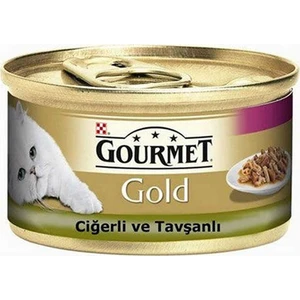 Gourmet Gold Ciğerli ve Tavşanlı 85GR 12 Adet i