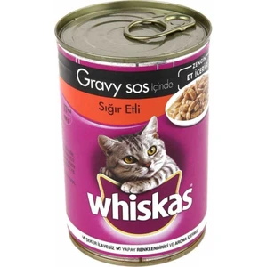 Sigir Etli Kedi Konservesi 400G  6 Adet