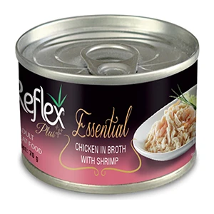 Refle x Plus Essential Tavuklu ve Karidesli 70 gr Kedi Konservesi