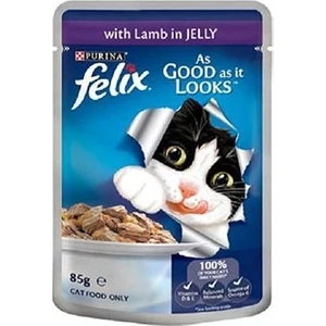 Kuzu Etli Kedi Pouch Konserve 100 gr 6'lı