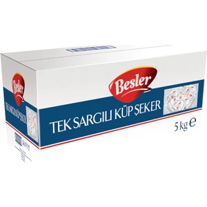 Besler Gıda Besler Tek Sargılı Küp Şeker 5 kg