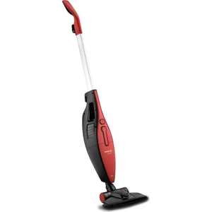 Tempratik KırmızıSiyah Dikey Elektrikli Süpürge