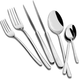 Luna 89 Parça Çatal Kaşık Bıçak Seti