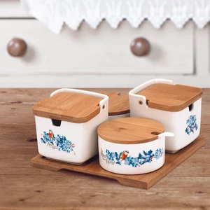 Natura 13 Parça Blue Baharatlık Takımı
