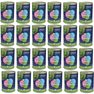 Pets Family Dana Etli Konserve Köpek Maması - 410 G