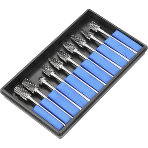 Tungsten Ahşap Oyma 10'lu Uç Seti Dremel Gravür Matkap Uçları