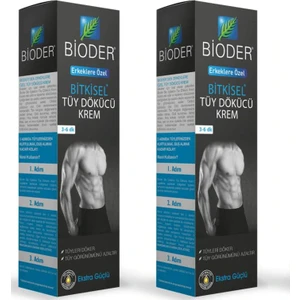 Erkek Tüy Dökücü Krem 100 ml 2 Adet