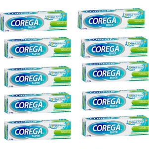 Süper Diş Protezi Yapıştırıcı Naneli Krem 40 gr 12 Adet