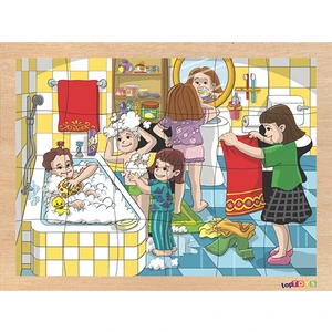 Hijyen Ahşap Puzzle 24 Parça CS-7051