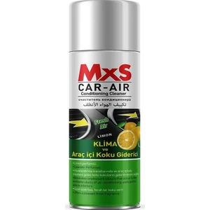 Mxs Araç Içi Klima Temizleyici Koku Giderici Fresh Bomba Limon Kokulu 200 ml