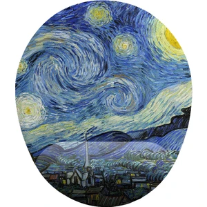 İyi Fikirler Van Gogh Yıldızlı Gece Bilek Destekli Mouse Pad