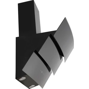 Vega 60 cm Siyah Cam Davlumbaz