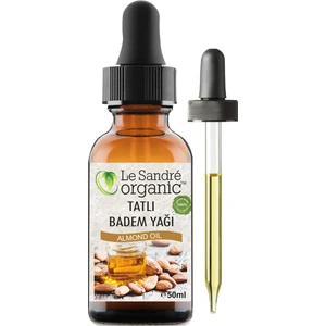 Le Sandre Organics Badem Yağı Tatlı 50 ml Soğuk Sıkım