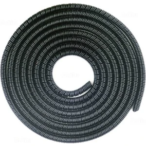 Spelt Kablo Kordon Koruyucu Spiral Sarma Kılıf Koruma Siyah
