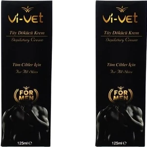 Vivet Tüy Dökücü For Men 125 ml 2'li