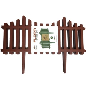 4 Parça Flora Bahçe Çiti 2,4 m