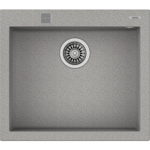FORSQUARE 50.40 TG STONE GREY Ankastre Kumanda Sifonlu Granit Eviye Gri 50 cm 115230006