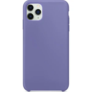Apple iPhone 11 Pro Max Kılıf Liquid Lansman Silikon Açık Mor
