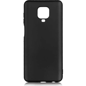 Xiaomi Redmi Note 9S/Pro Kılıf Zore Premier Mat Silikon Kapak Siyah