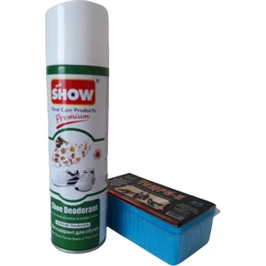 Ayakkabı Koku,Deodorantı 250 ml Sprey Ve Temizleme Süngeri