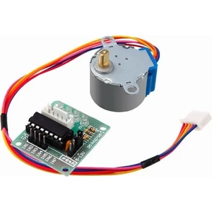 28 Byj-48 Redüktörlü Step Motor ve ULN2003 Step Motor Sürücü Kart