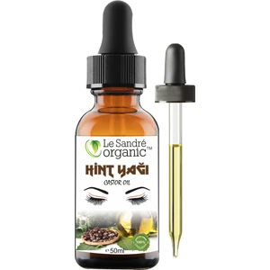 Le Sandre Organics Hint Yağı Kaş ve Kirpik Bakımı