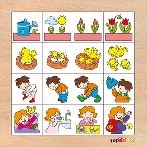 Hikayeyi Sırala Ahşap Puzzle CS-7015
