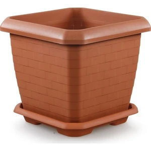 Örgü Desenli Hisar Saksı Kiremit 37 cm 25,5 lt