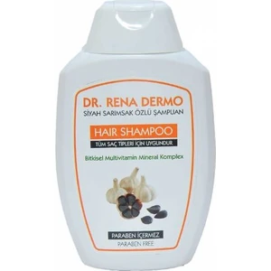 Dr. Rena Dermo Siyah Sarımsak Özlü Şampuan 300 ml