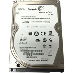 Pipeline HD Mini 250GB 5400RPM 8MB 2.5" Sabit Disk ST9250311CS