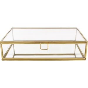 Essa Design Cam Gold Takı Nişan Aksesuar Kutusu