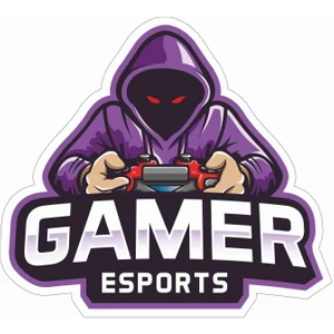 Sticker Atölyesi Gamer - Gaming - Esports Sticker - 29021 Renkli 6 x 6.5 cm