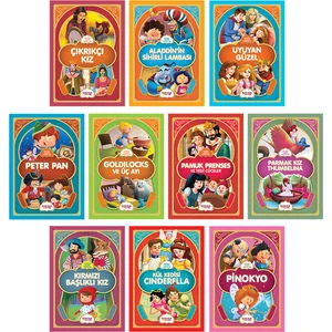 Resimli Klasik Masallar Set 10 - Kitap