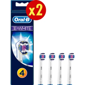 3D White 8'li Diş Fırçası Yedek Başlığı