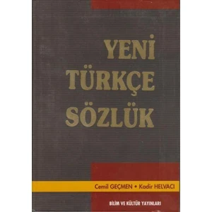Bilim ve Kültür Yayınları Yeni Türkçe Sözlük (6-7-8 Ortaöğretim) - Cemil Geçmen
