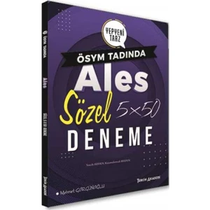 Tercih Akademi Ales Sözel 5X50 Deneme - Mehmet Görgünoğlu