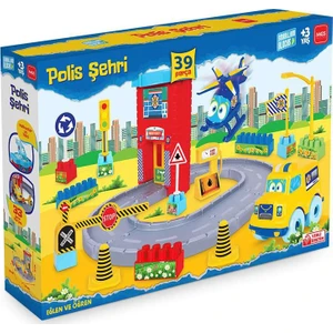 Mgs Oyuncak 3593 Smartland Blocks Polis Şehri 39 Parça